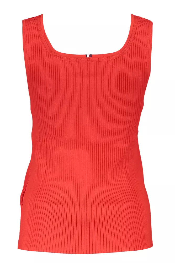 Haut en modal rouge Tommy Hilfiger pour femme