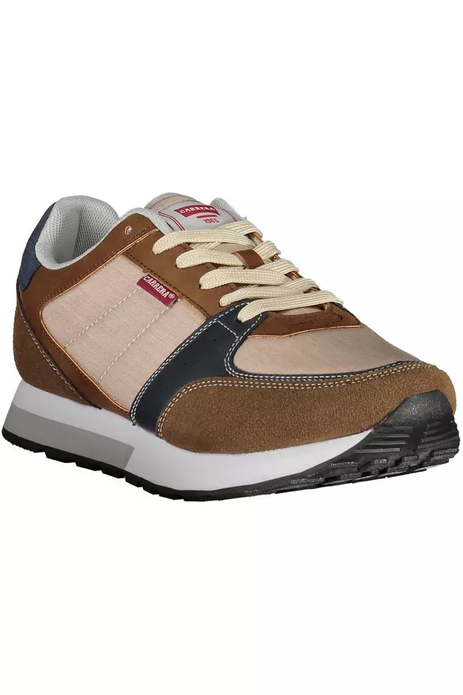 Carrera Herren Sneaker aus Ökoleder, Braun