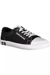 Calvin Klein Black Cotton Men Sneaker