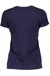 Scervino Street Blaues Baumwoll-T-Shirt für Damen