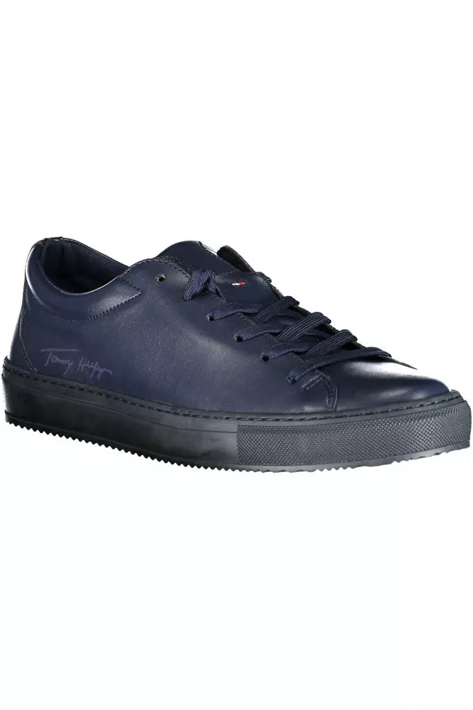 Tommy Hilfiger Blue Synthetic Men Sneaker