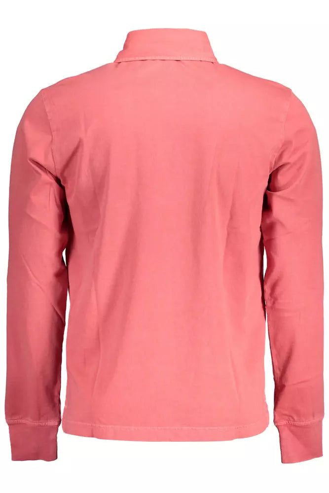 Polo en coton rouge Gant pour homme