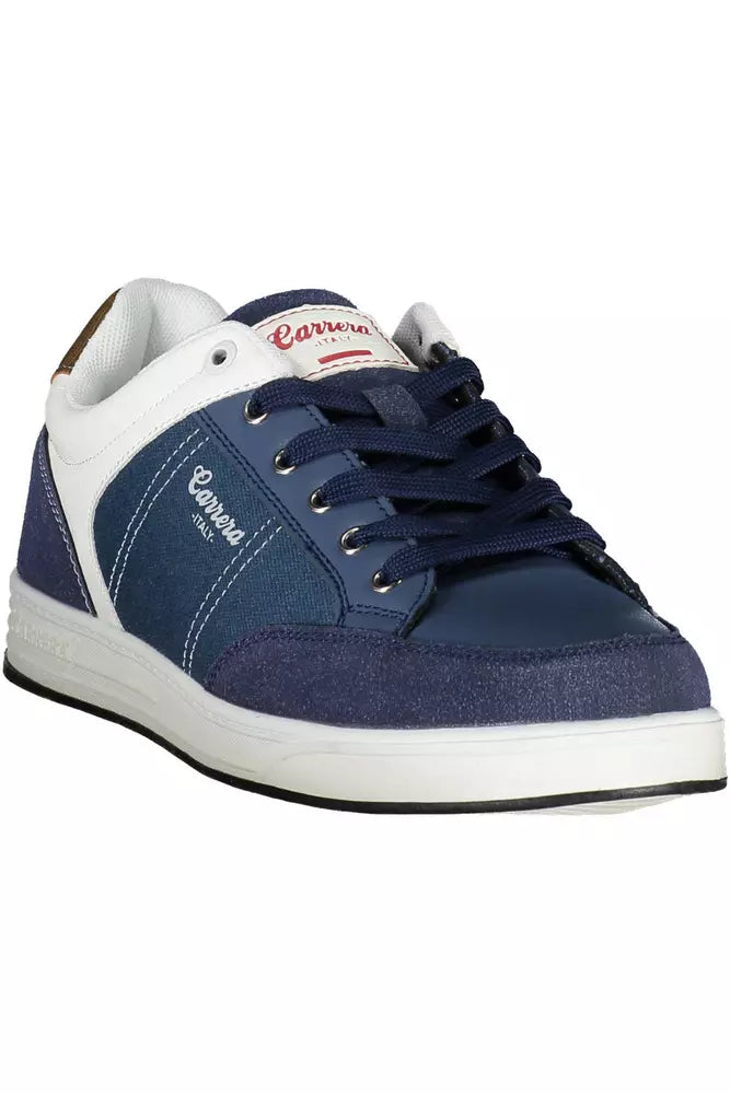 Carrera Herren Sneaker aus Ökoleder, Blau