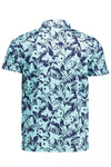 Polo en coton bleu clair Gant pour homme