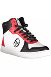 Baskets blanches en polyester pour hommes Sergio Tacchini