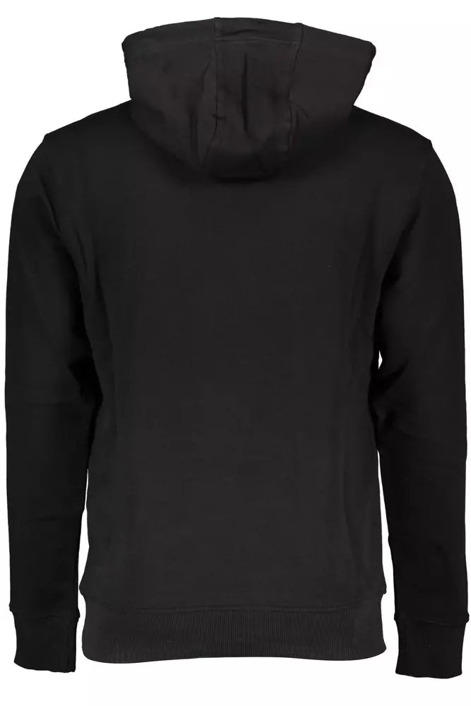 Tommy Hilfiger Black Cotton Men Sweater