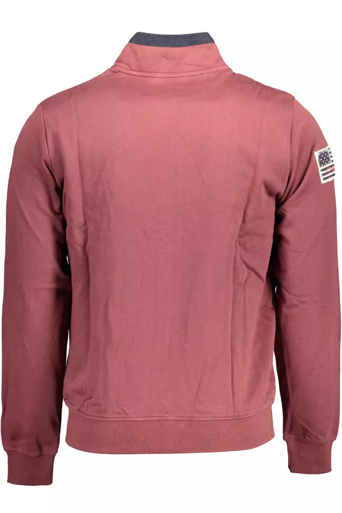 Pull en coton violet pour homme US POLO ASSN.