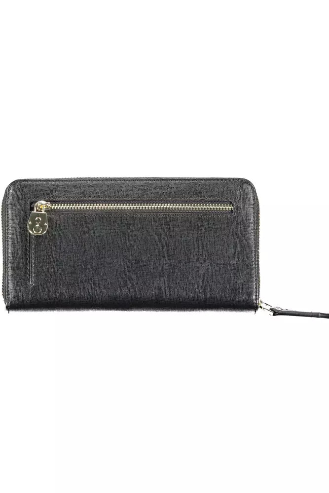 Portefeuille femme en polyéthylène noir Calvin Klein