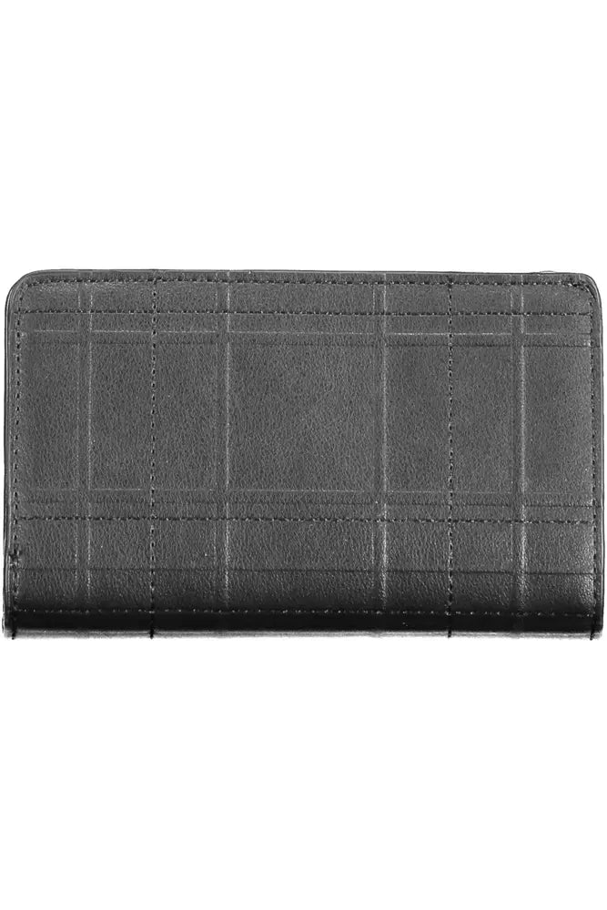 Portefeuille femme en polyéthylène noir Calvin Klein