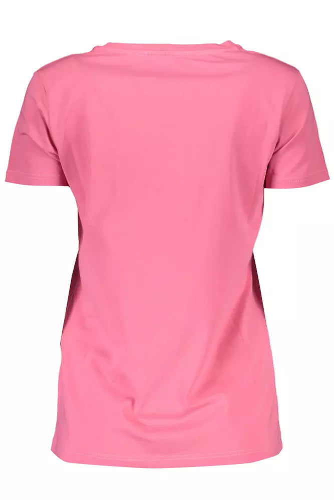 T-shirt en coton rose pour femme Scervino Street