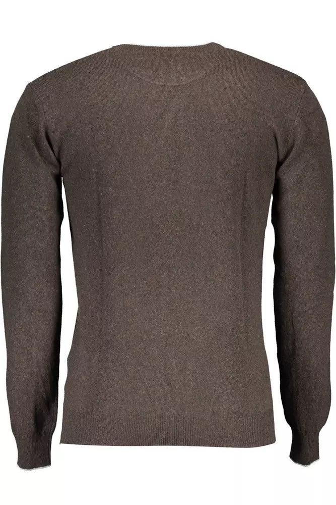 Pull en laine marron pour homme US POLO ASSN.