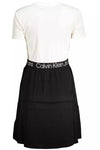 Calvin Klein White Polyester Women Dress