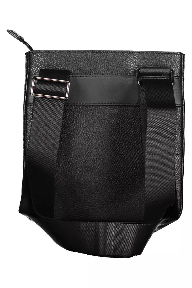 Tommy Hilfiger Black Polyethylene Men Shoulder Bag