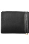 La Martina Black Leather Men Wallet