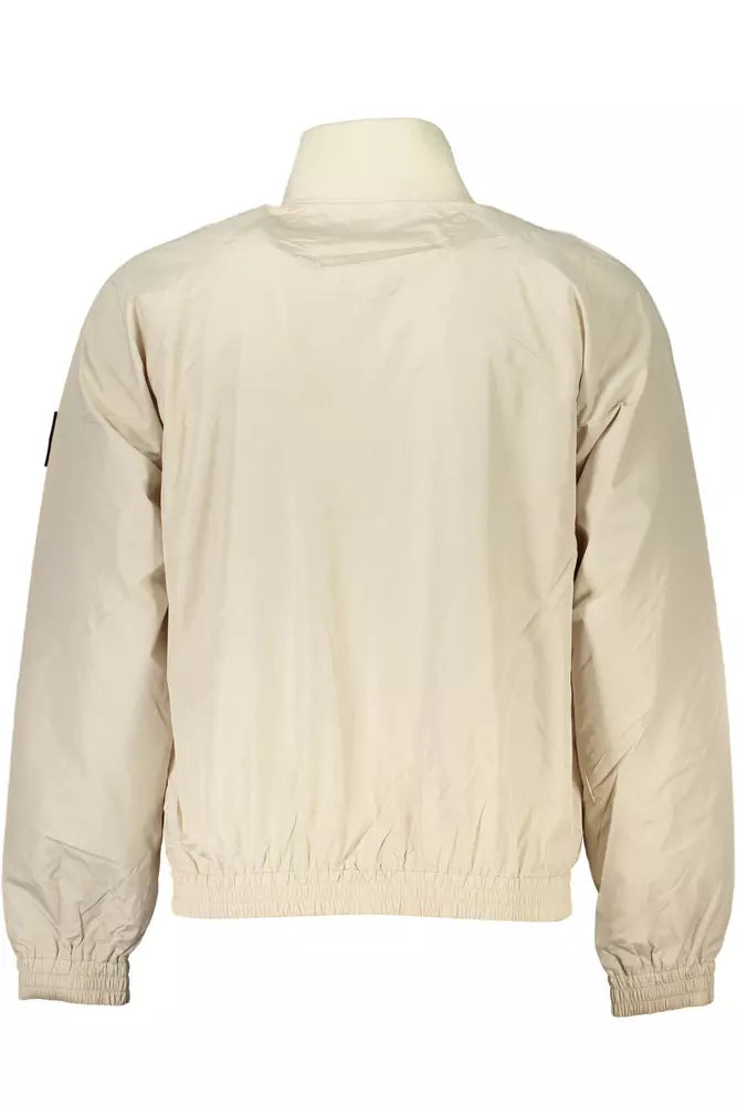 Calvin Klein Beige Polyester Herrenjacke