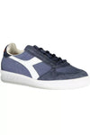 Baskets en cuir bleu Diadora pour femme