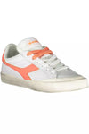 Baskets en cuir blanc Diadora pour femme