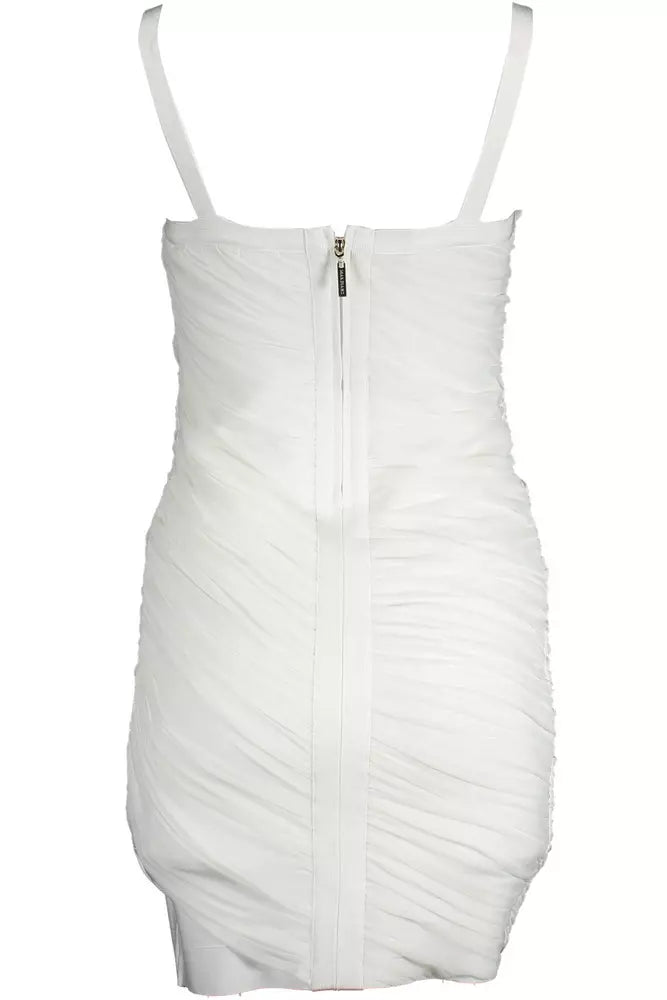 Robe en viscose blanche Marciano by Guess pour femme