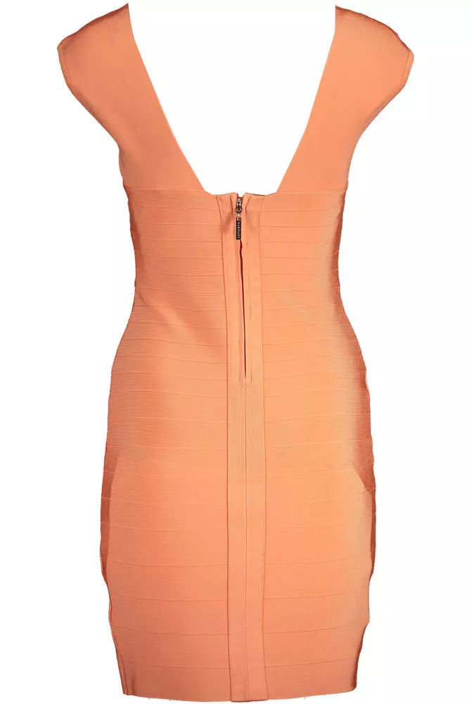 Robe en viscose orange Marciano by Guess pour femme