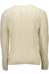 Gant White Wool Men Sweater