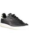 Baskets en cuir noir Diadora pour femme