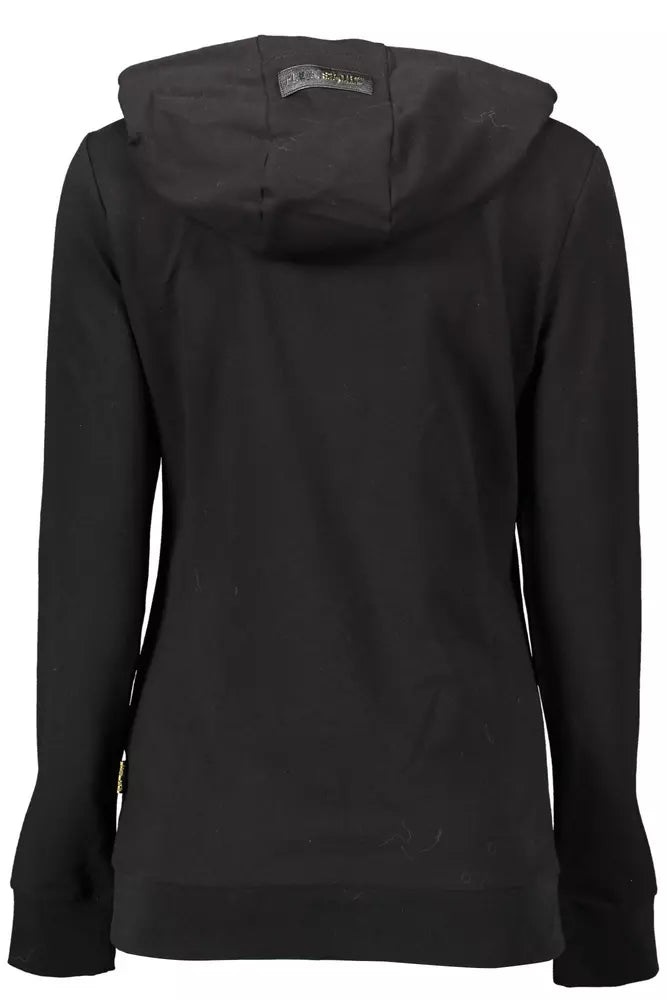 Pull en coton noir Plein Sport pour femme