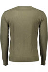 U.S. POLO ASSN. Green Viscose Men Sweater