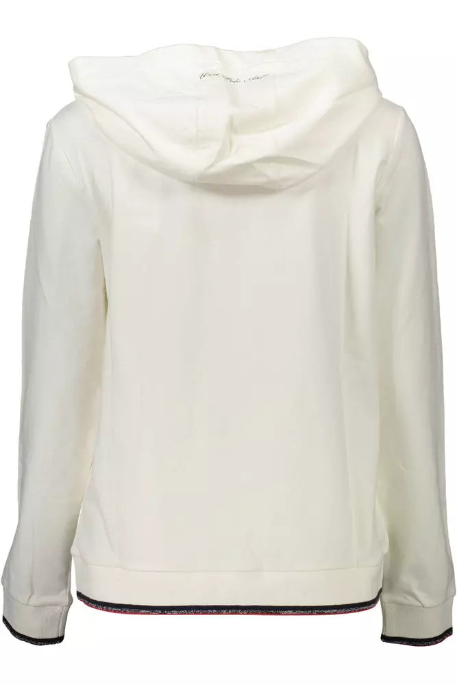 Pull en coton blanc pour femme US POLO ASSN.