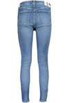 Calvin Klein Blue Cotton Women Jeans