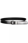 Ceinture en cuir noir Calvin Klein pour femme