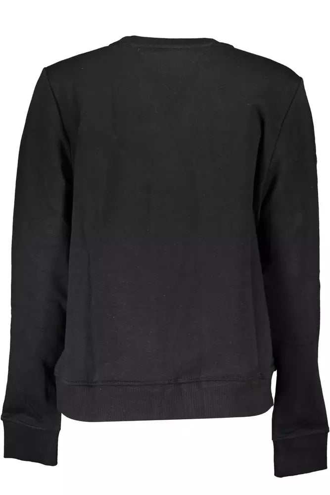 Pull en coton noir Tommy Hilfiger pour femme