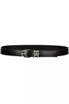 Ceinture en cuir noir Tommy Hilfiger pour femme