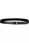 Ceinture en cuir bleu Tommy Hilfiger pour femme