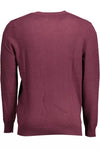 Lyle & Scott Purple Cotton Men Sweater