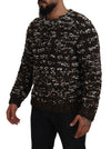 Dolce & Gabbana Elegant Bronze Knit Pullover Sweater