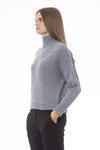 Pull en laine grise pour femme Baldinini Trend