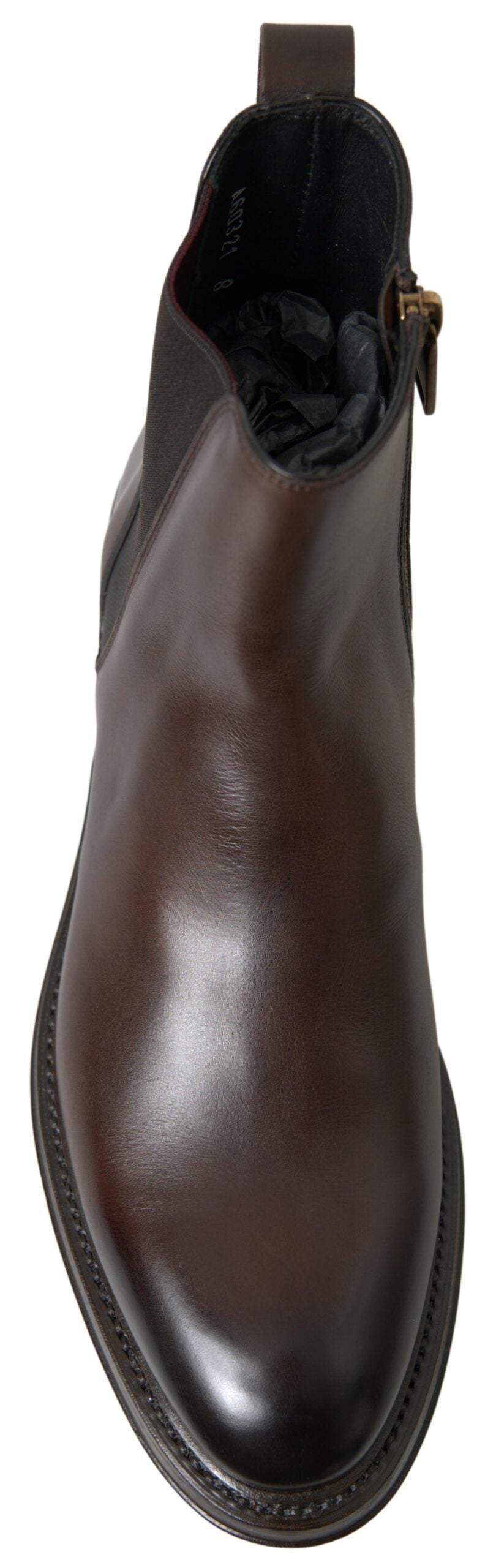 Dolce & Gabbana Elegante Chelsea-Boots aus Leder