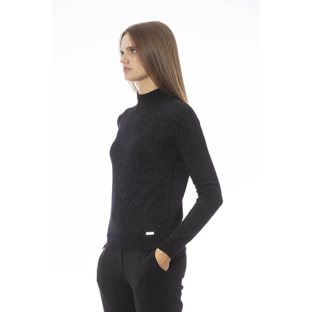 Pull en cachemire noir pour femme Baldinini Trend