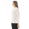 Pull en laine beige tendance Baldinini pour femme