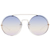 Ana Hickmann Gold Women Sunglasses