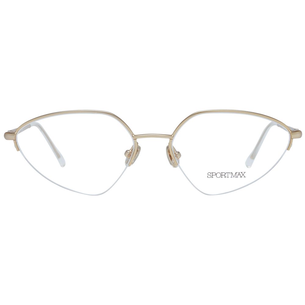 Montures optiques Sportmax Gold pour femmes