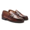 Saxone of Scotland Elegant Natural Calf Leather Loafers