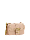 Sac à bandoulière Cipria Mini Love de PINKO Chic Pink