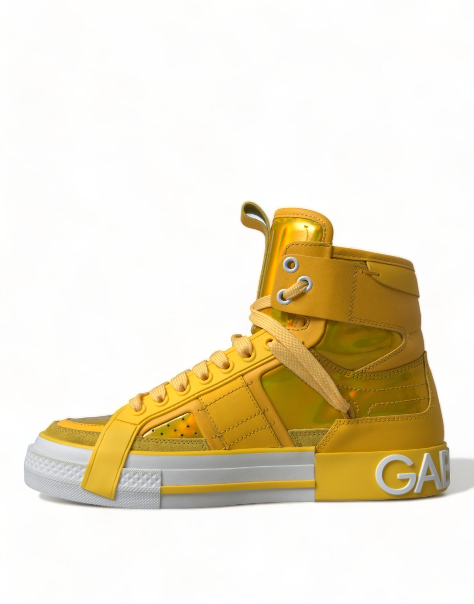 Dolce & Gabbana Schicke High-Top-Sneakers im Farbblockdesign