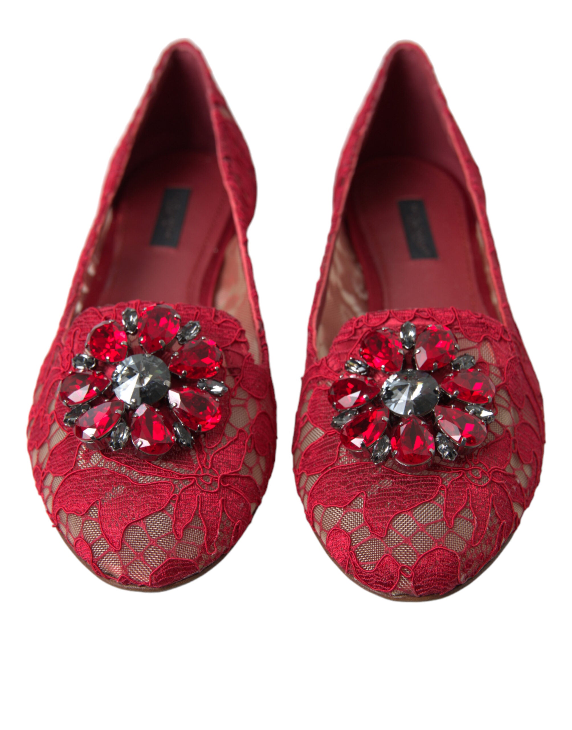 Dolce & Gabbana – Elegante Ballerinas „Vally“ aus floraler Spitze