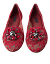 Dolce &amp; Gabbana – Elegante Ballerinas „Vally“ aus floraler Spitze