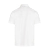 Burberry Elegant White Pique Cotton Polo Shirt