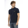 Baldinini Trend Blue Cotton Men Polo Shirt