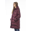 Manteau en nylon bordeaux pour femme Baldinini Trend