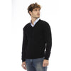 Sergio Tacchini Black Wool Men Sweater